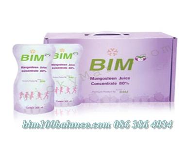 น้ำมังคุดBIM (Mangosteen Juice 24 ซอง) 
